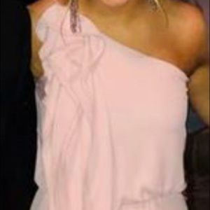 Women’s blush evening gown/prom dress